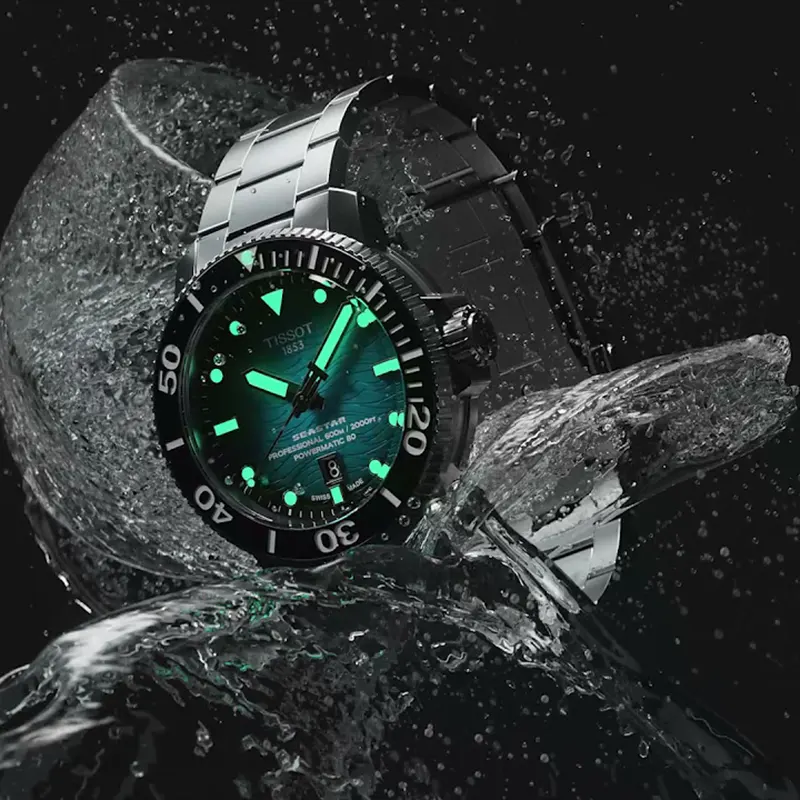 Tissot Seastar 2000 Professional Swiss Powermatic Men's Watch- T120.607.11.041.00